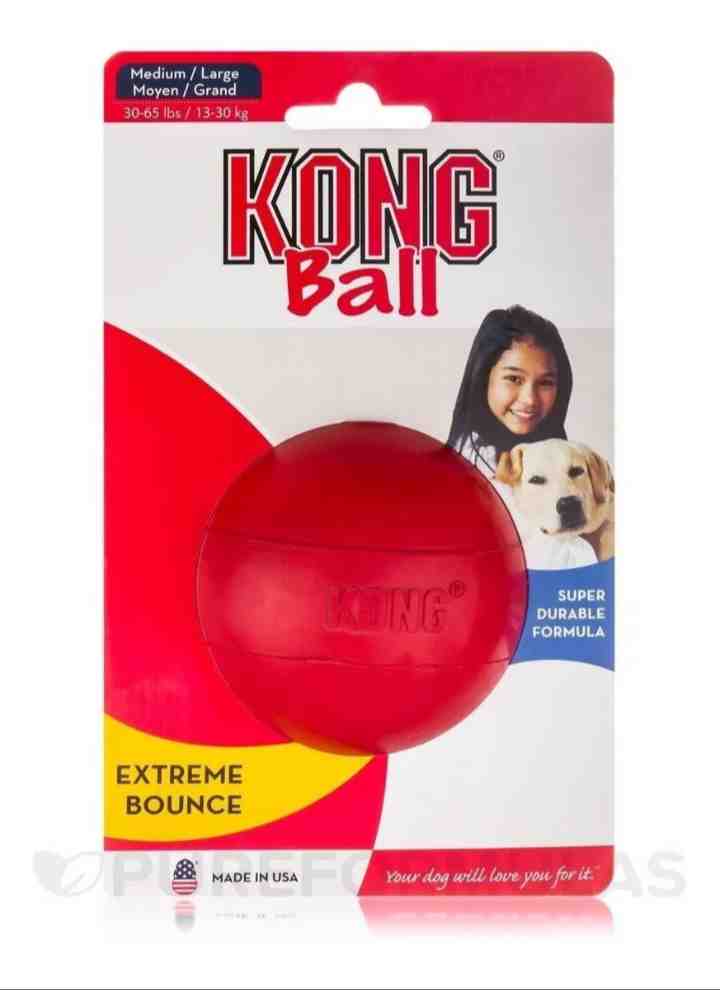 KONG BALL MEDIUM /LARGE DE 13 A 30 KG 